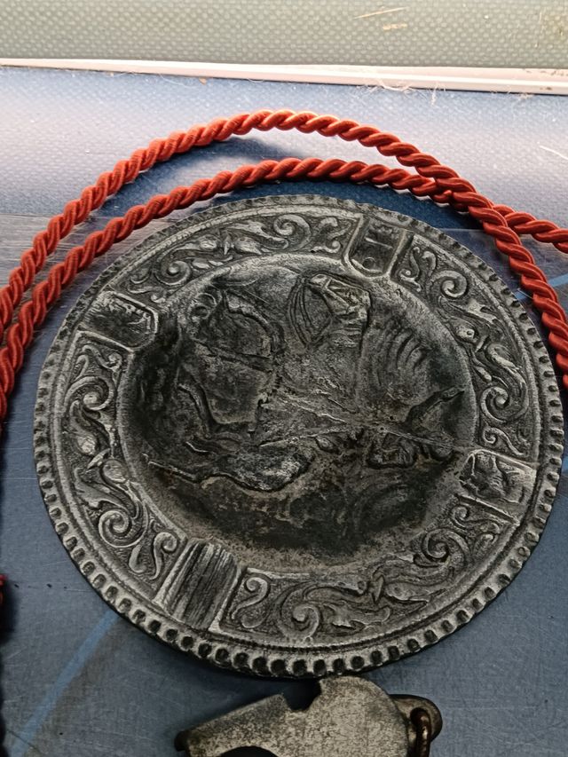 Lote 14 artículos variados de metal-coleccionismo