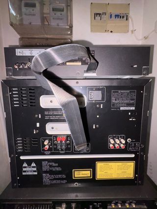 Lote Amplificador y Videocasete Pioneer/Sanyo