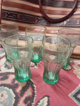 Servizio 5 Bicchieri Coca Cola