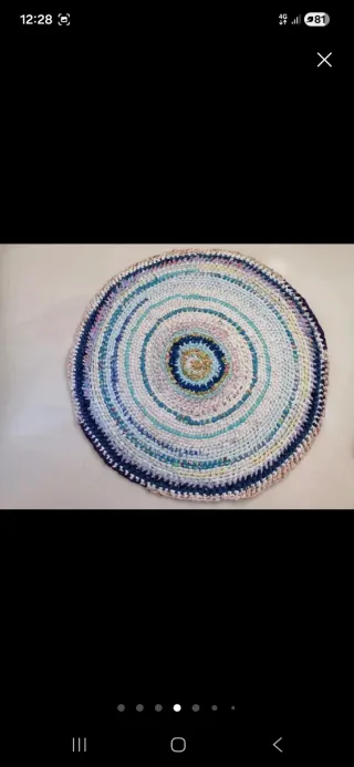 Alfombras de tela hechas a mano