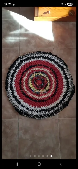 Alfombras de tela hechas a mano