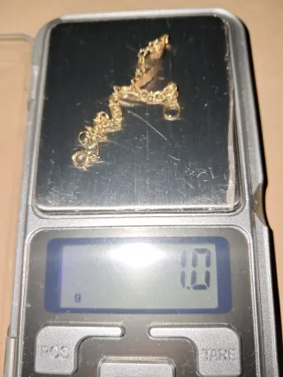 Esclava bebé 11,5cm oro 18k