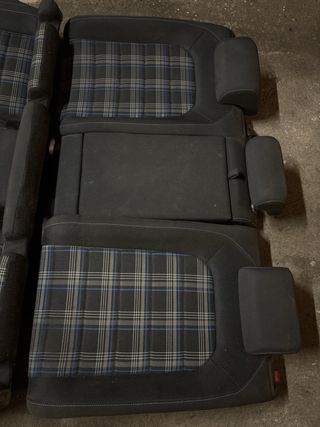 Asientos traseros Golf 7.5 GTI