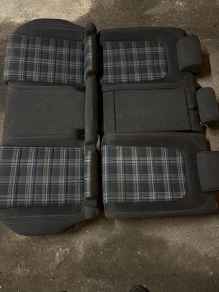Asientos traseros Golf 7.5 GTI
