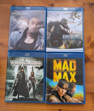 Pack 8 Películas Blu-ray (Hostage, King Kong, Van
