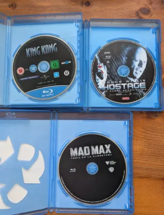 Pack 8 Películas Blu-ray (Hostage, King Kong, Van