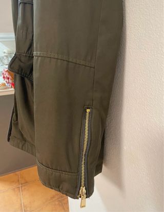 Zara Chaquetón Invierno Impermeable Mujer Talla M