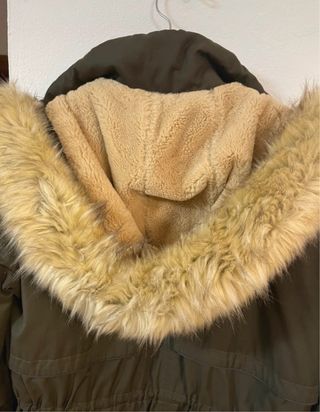 Zara Chaquetón Invierno Impermeable Mujer Talla M