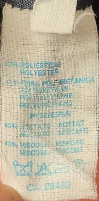 Look Giacca Blu Taglia Unica