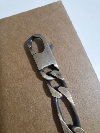 Pulsera Figaro Plata 1ª Ley 925