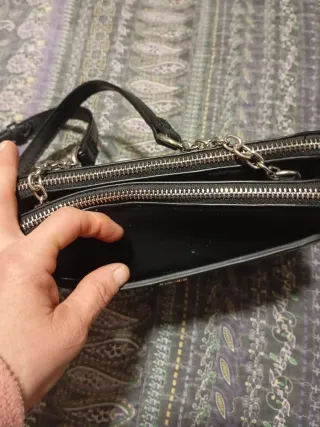 Bolso de hombro negro