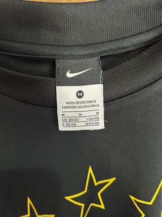 Camiseta Nike Brasil Estrellas Negra