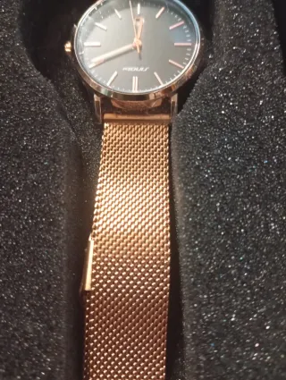 Orologio da polso Fossil nero e oro