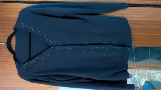 2 cardigan blu e grigio