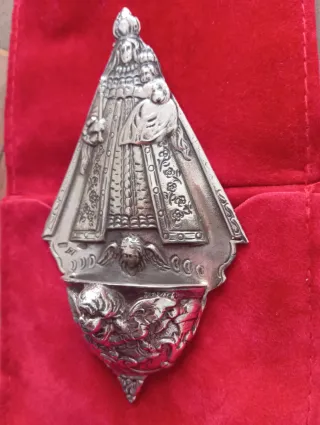 Acquasantiera in argento 60 grammi massiccio 925