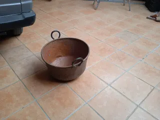 Calderón pequeño de cobre