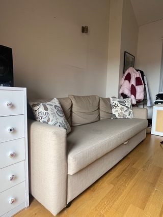Sofá Cama Ikea Friheten Beige