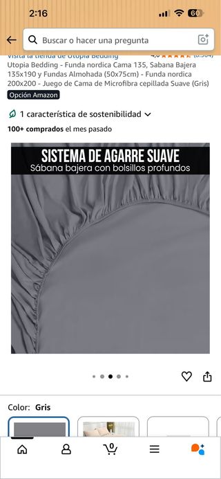 Funda Nórdica Utopia Bedding Gris Cama 135