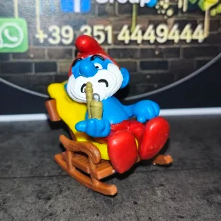 Puffi Smurf su dondolo