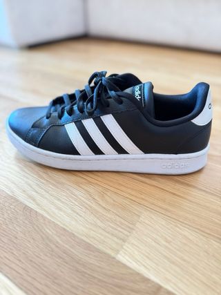 Adidas Cloudfoam Hombre Negro Muy Buen Estado