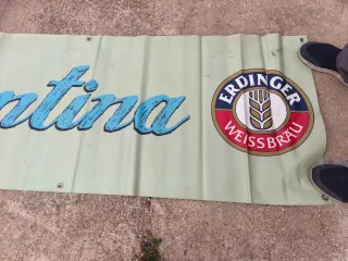 Lona bar Casa Argentina largo 380 por 70 de ancho