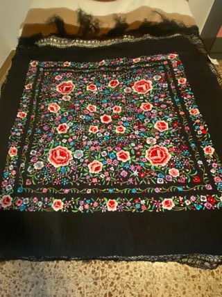 Mantón Manila Seda Natural Feliciano Foronda