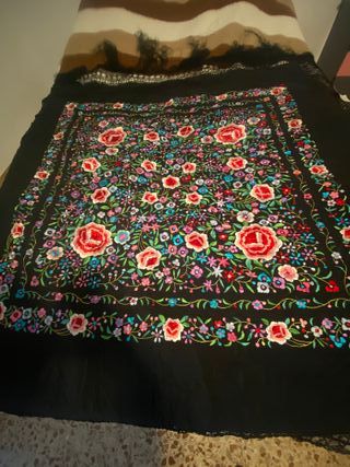 Mantón Manila Seda Natural Feliciano Foronda