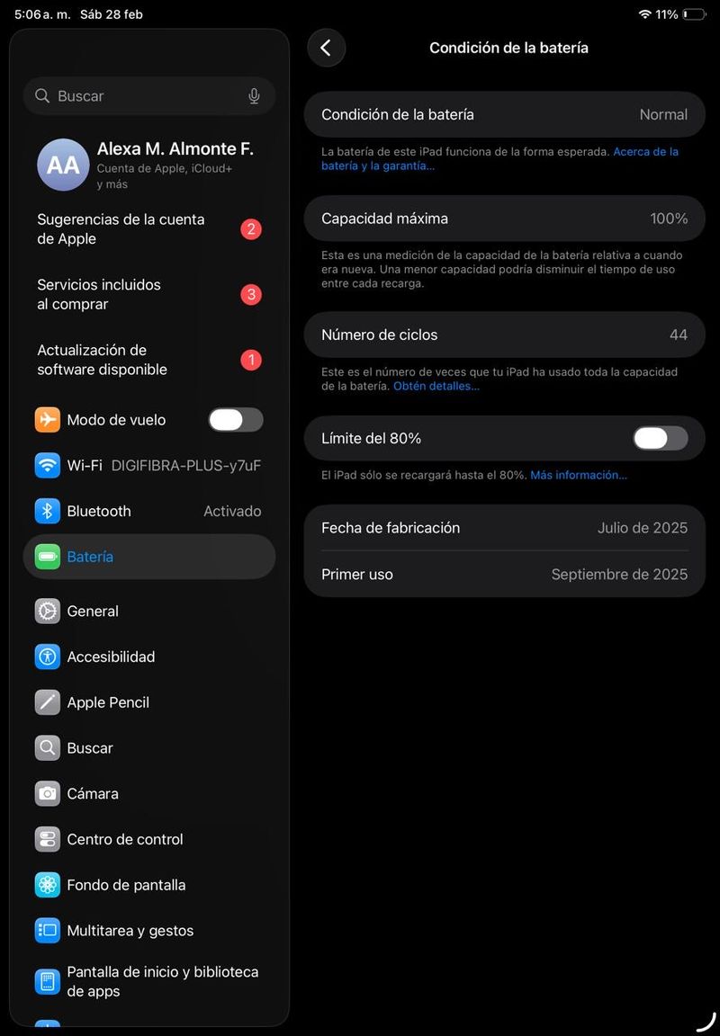 iPad 11 inch (A16) 128GB Plata afbeelding 9