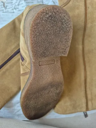 Stivali scamosciati Samsonite beige/marrone