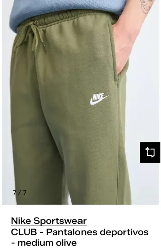 Pantalón chándal Nike Verde Talla XS  ORIGINAL