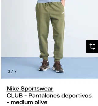 Pantalón chándal Nike Verde Talla XS  ORIGINAL