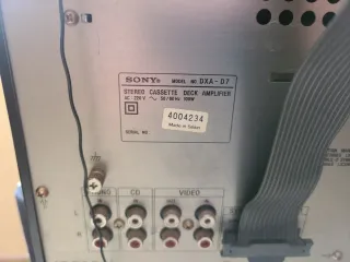 Equipo Sonido Sony DXA-D7.