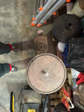 Estufa Tomás almendras + 8 tubos humo