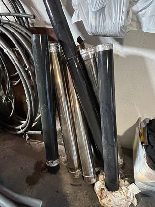 Estufa Tomás almendras + 8 tubos humo