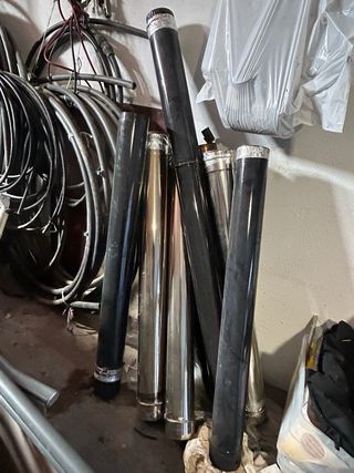 Estufa Tomás almendras + 8 tubos humo