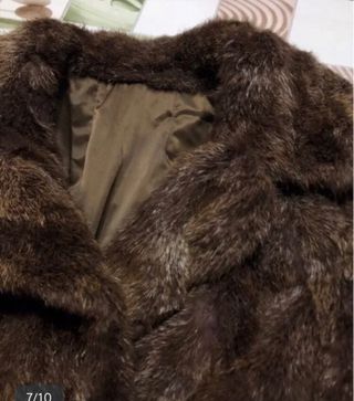 Abrigo de pelo natural Nuevo (No negociable)