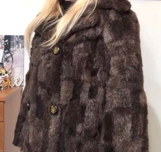 Abrigo de pelo natural Nuevo (No negociable)