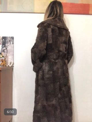 Abrigo de pelo natural Nuevo (No negociable)