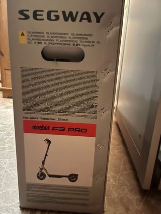 Patinete Eléctrico Segway Ninebot F3 Pro