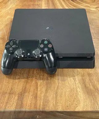 Consola PS4 Slim Negra + Mando+Juegos+Disco ssd 2T