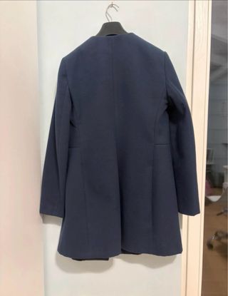 Cappotto corto blu Conbipel