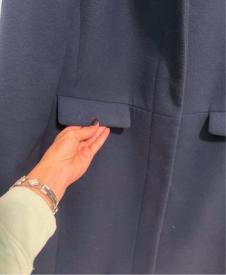 Cappotto corto blu Conbipel