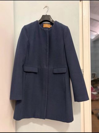 Cappotto corto blu Conbipel