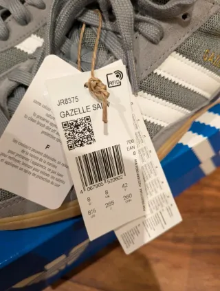 Adidas Gazelle Zapatillas Grises Talla 42