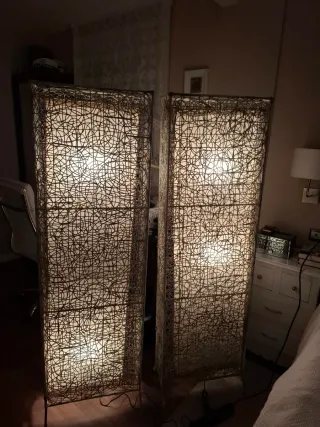 Lámparas de pie decorativas