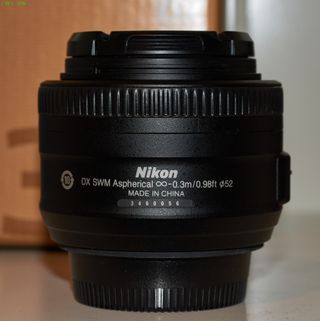 Objetivo Nikon AF-S DX 35mm f/1.8G