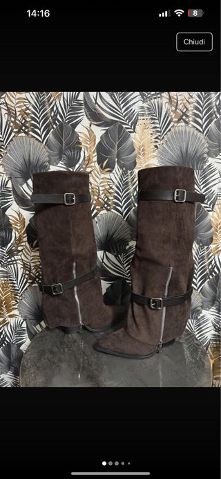 Botas Camperas Marrones 37,38