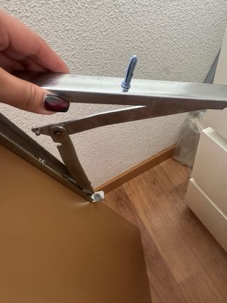 Mesa escritorio plegable madera