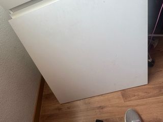 Mesa escritorio plegable madera