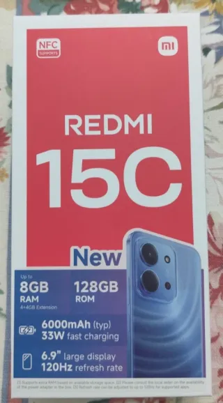 Xiaomi Redmi 15C 128GB Azul